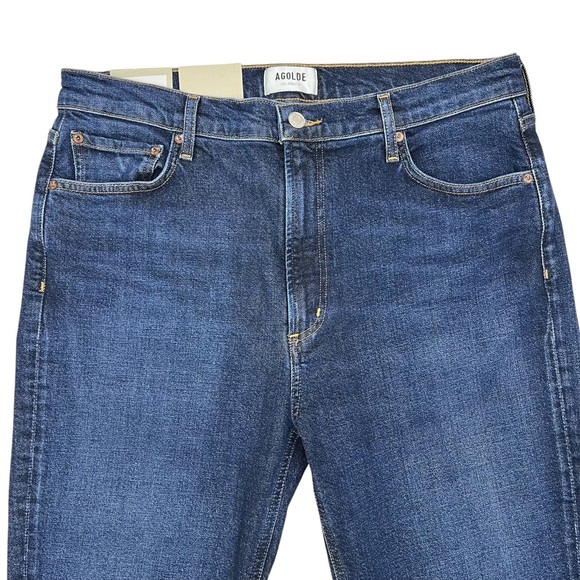 AGOLDE Nico Boot High Rise Slim Women’s Denim Jeans in Song - Size 32 - Picture 2 of 8